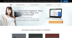 Desktop Screenshot of kleinkredite.net